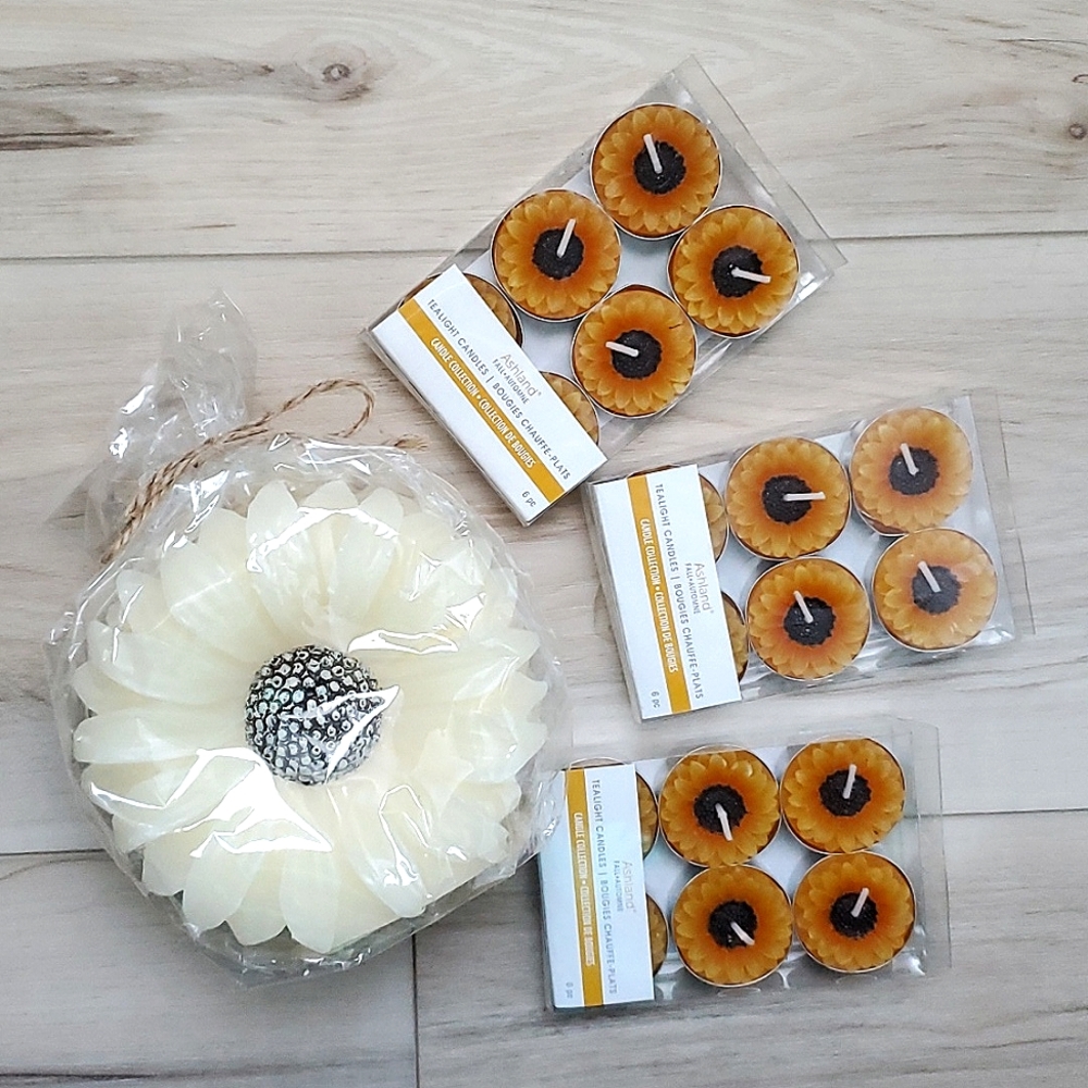 Sunflower Candle Lot by Ashland